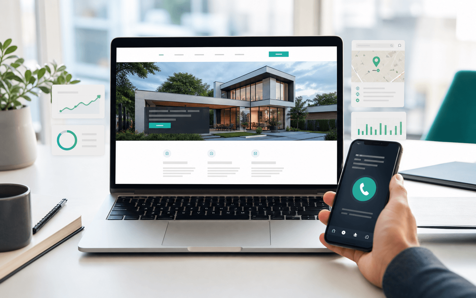 Éléments de confiance et preuves visuelles pour site vitrine