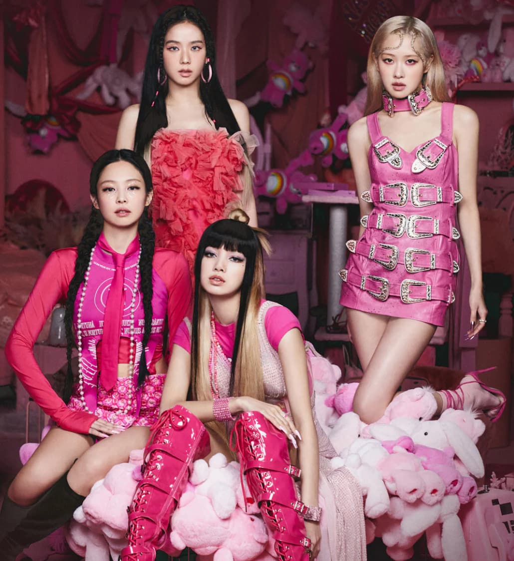 Visuel communautaire Blackpink utilise pour illustrer un fansite engageant